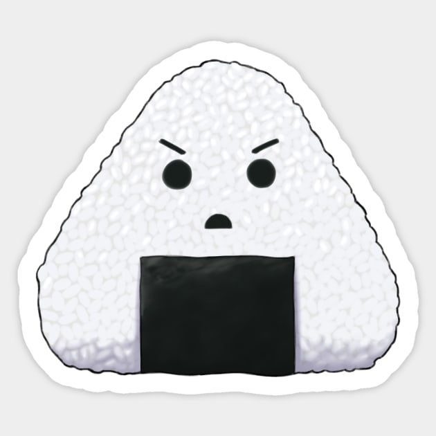 Onigiri 2 Sticker by Art_of_Rob